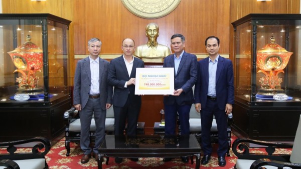 Ministry of Foreign Affairs joins hands for post-typhoon recovery in Central and Central Highlands regions