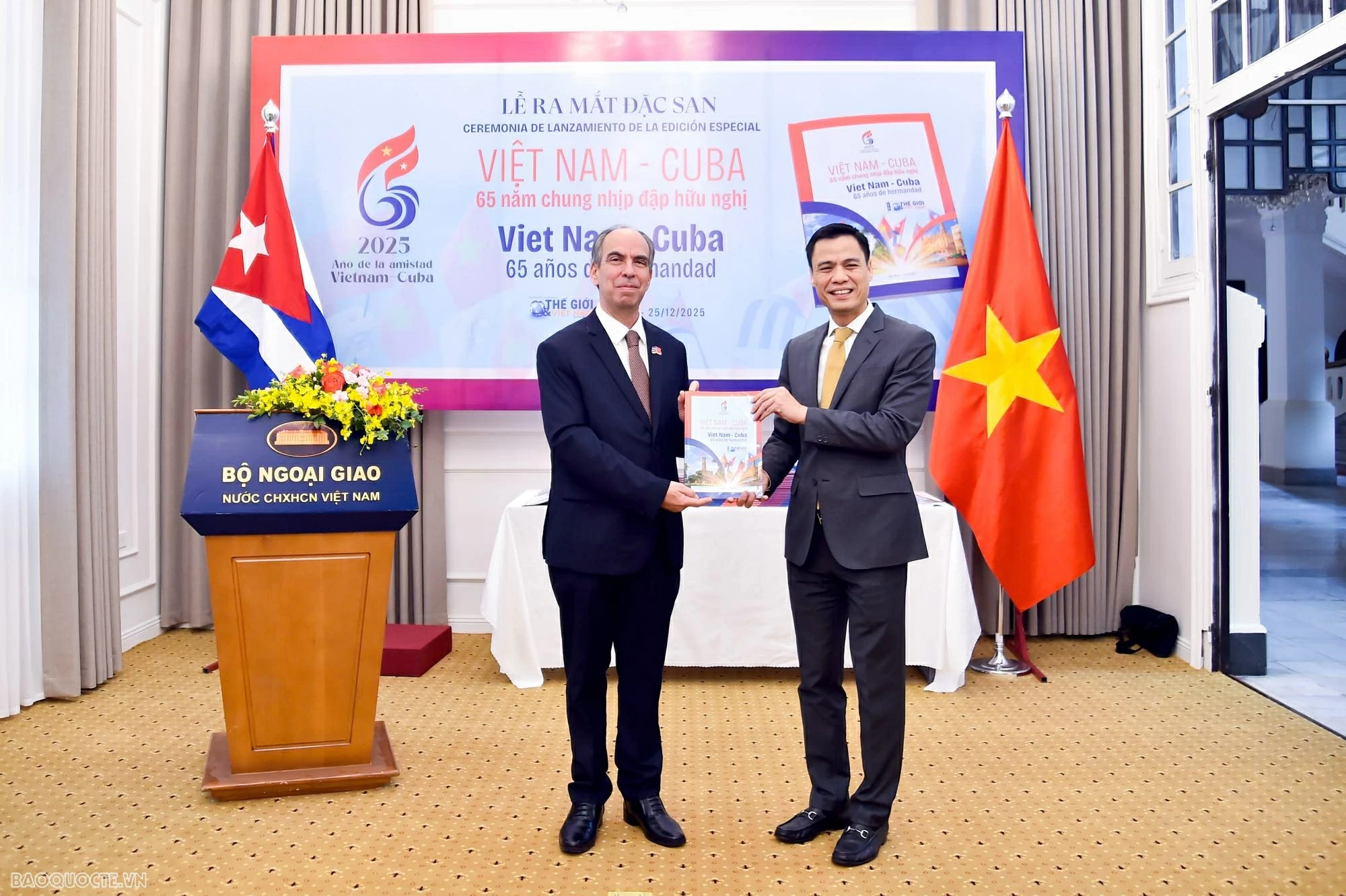 Special Edition 'Vietnam-Cuba: 65 years of shared friendship' launched Special Edition 'Vietnam-Cuba: 65 years of shared friendship' launched