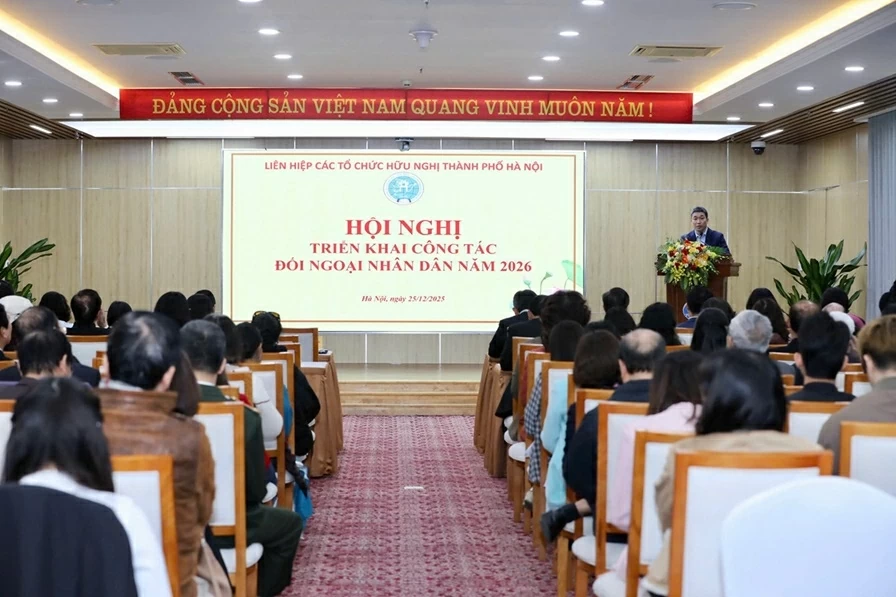 Elevating people to people diplomacy of Hanoi - A city for peace: HAUFO