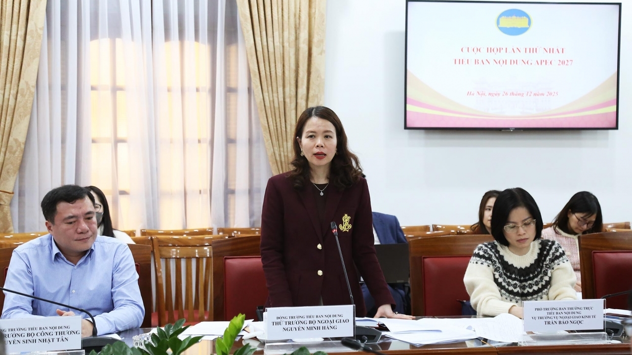 First meeting of the Content Subcommittee: Shaping the agenda for APEC 2027