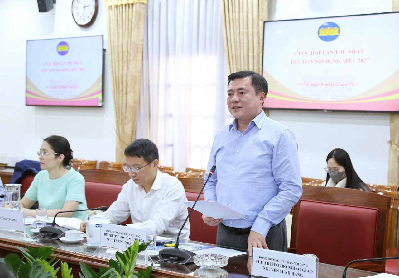 First meeting of the Content Subcommittee: Shaping the agenda for APEC 2027