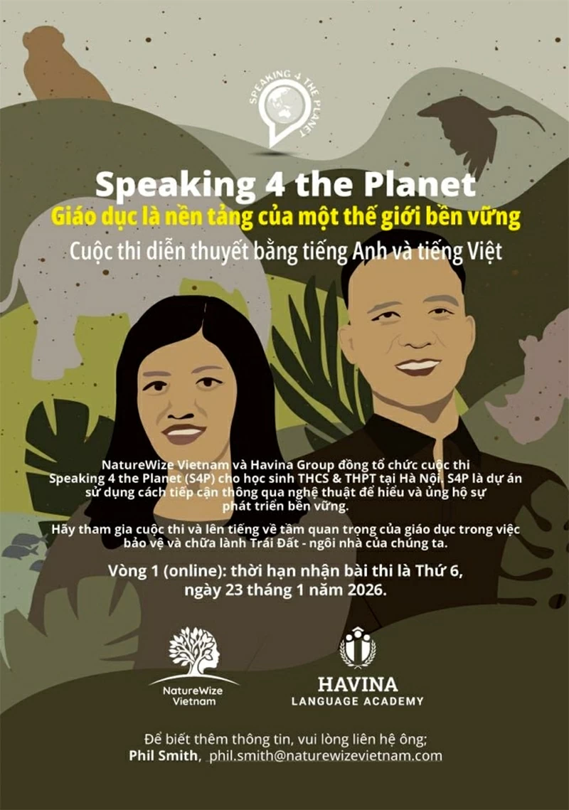 Speaking 4 the Planet Pilot 2026: When Youth speak up for a sustainable future