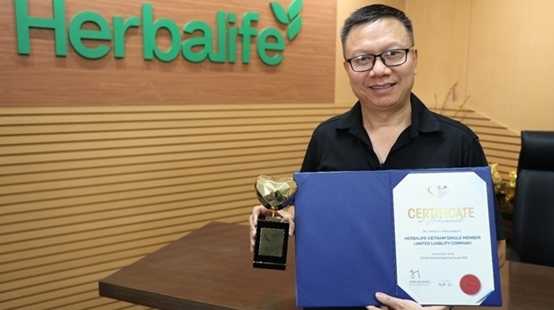 Herbalife Vietnam won the regional CXP Best Customer Experience Award 2025