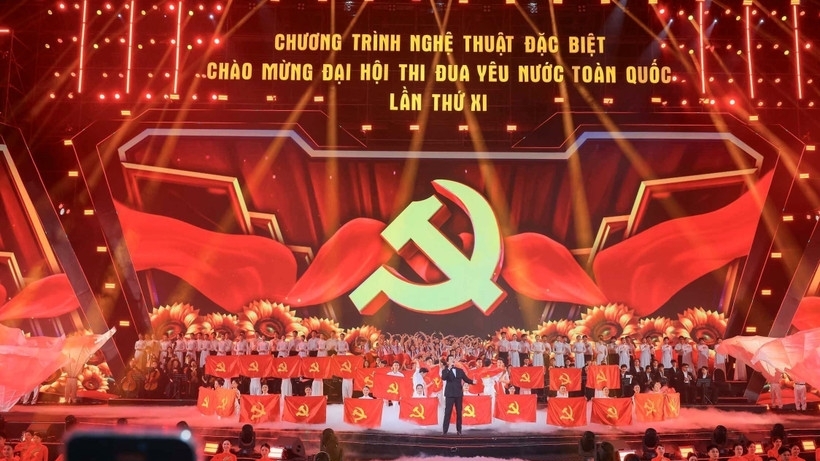 Vietnamese Spirit through the Art Program celebrating the 11th National Patriotic Emulation Congress