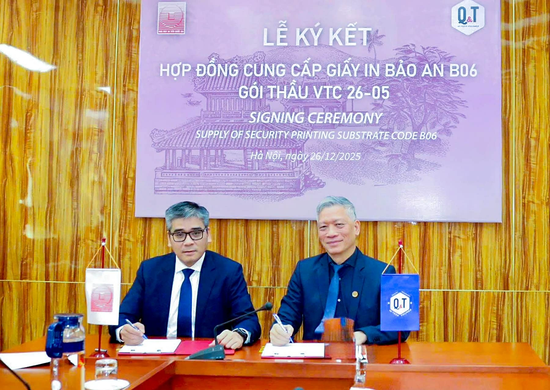 Q&T Hi-tech Polymer - Trust in every security printing paper Q&T Hi-tech Polymer - Trust in every security printing paper