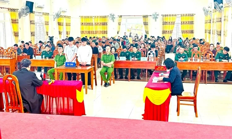 Mock Trial on IUU Fishing held in Nghe An province