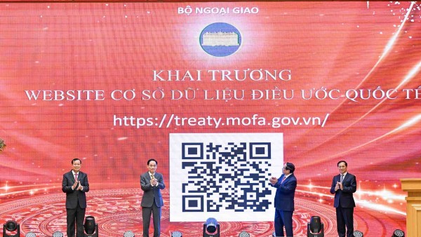 PM Pham Minh Chinh launches the MOFA’s National Database on Int'l Treaties: A shift from management to service