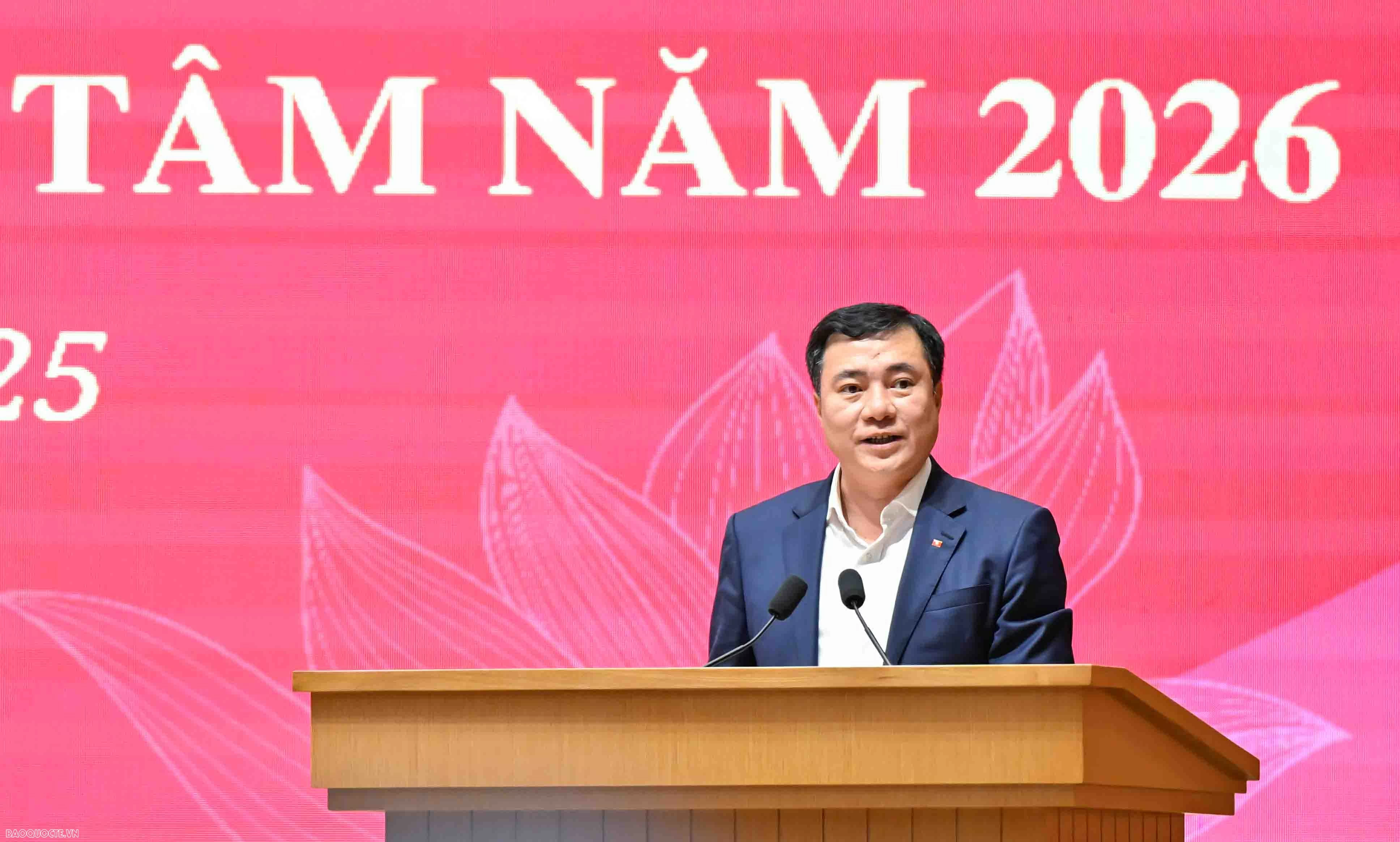 Diplomacy takes the lead, works with ministries to expand and deepen economic cooperation: Deputy Minister of Industry and Trade Diplomacy takes the lead, works with ministries to expand and deepen economic cooperation: Deputy Minister of Industry and Trade