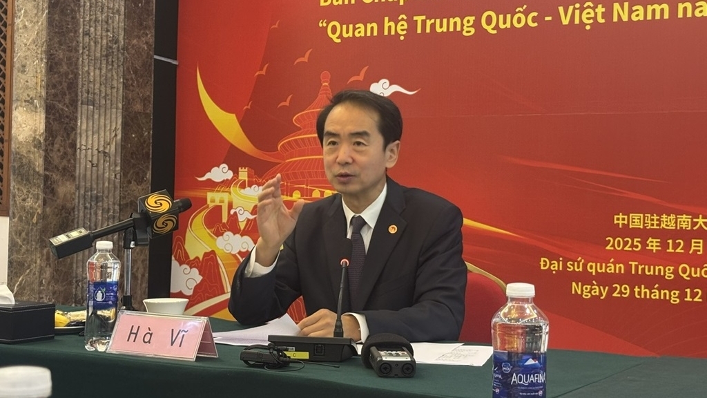 Ambassador He Wei highlights three key phrases defining Vietnam-China relations in 2025
