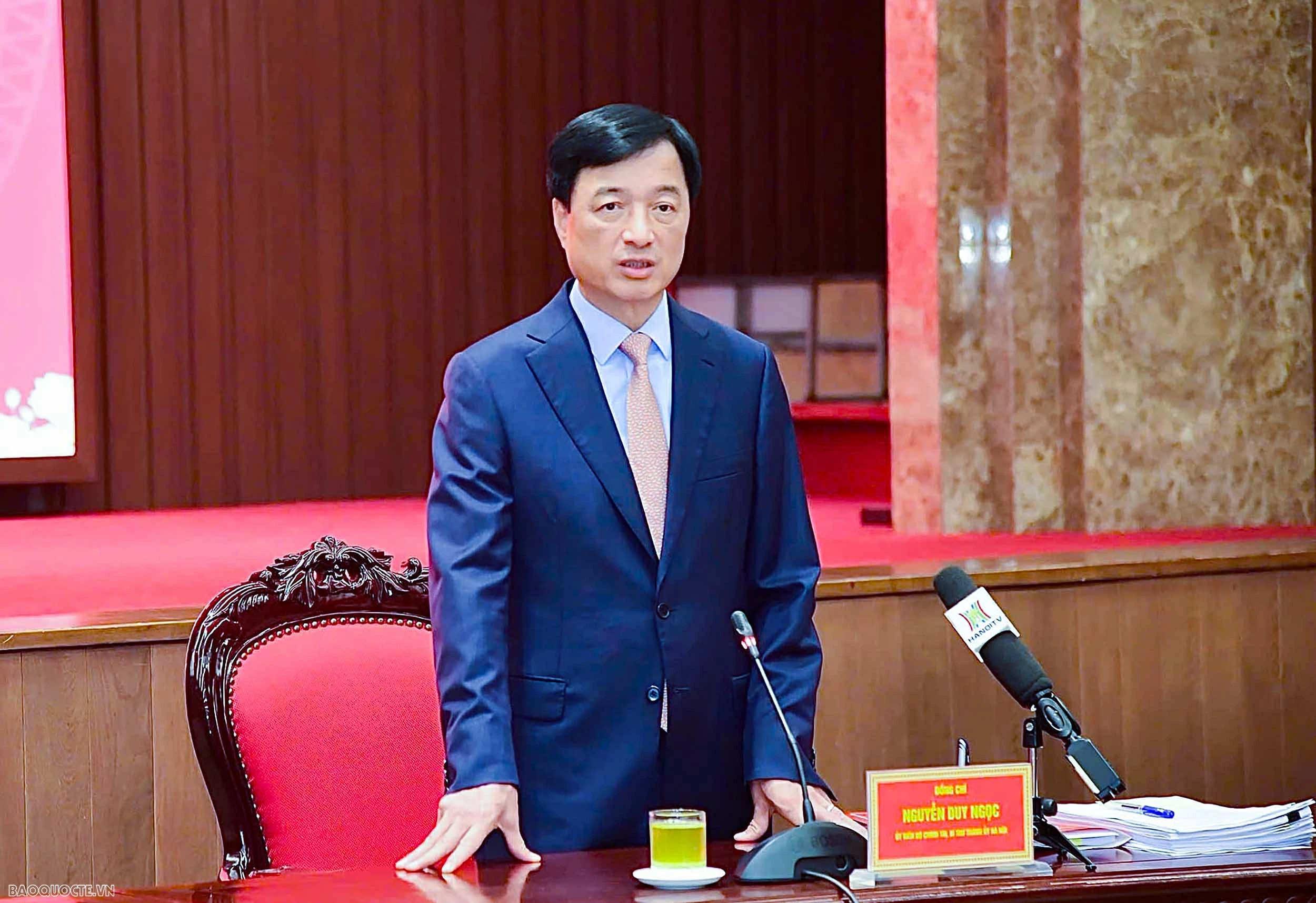 Hanoi and the Ministry of Foreign Affairs sign coordination regulation on external relations work