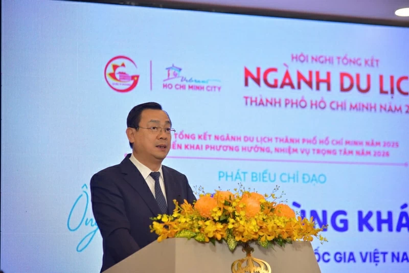 Ho Chi Minh City's tourism industry: From 2025 breakthrough to 2026 growth target Ho Chi Minh City's tourism industry: From 2025 breakthrough to 2026 growth target