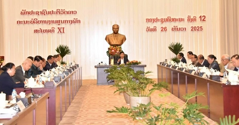 Ambassador Nguyen Minh Tam highlights significance of 12th National Congress of the Lao People's Revolutionary Party