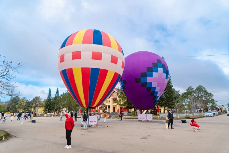 Mang Den attracts 55,000 visitors during the New Year 2026