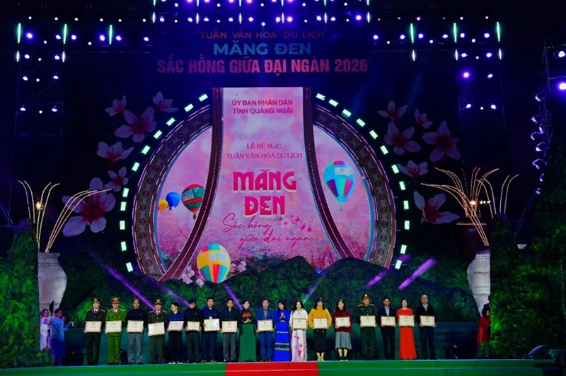 Mang Den attracts 55,000 visitors during the New Year 2026