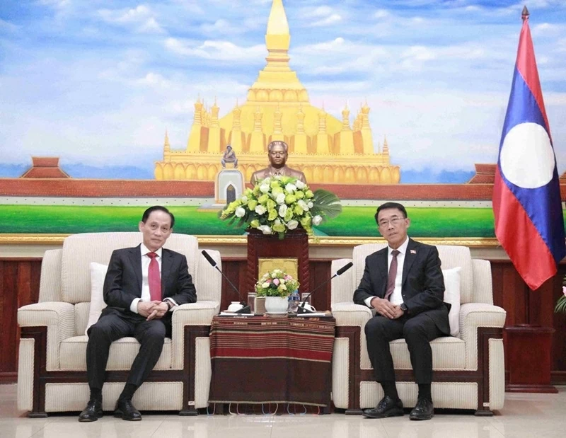 Special Envoy of the General Secretary congratulates Laos on the 12th National Party Congress Special Envoy of the General Secretary congratulates Laos on the 12th National Party Congress