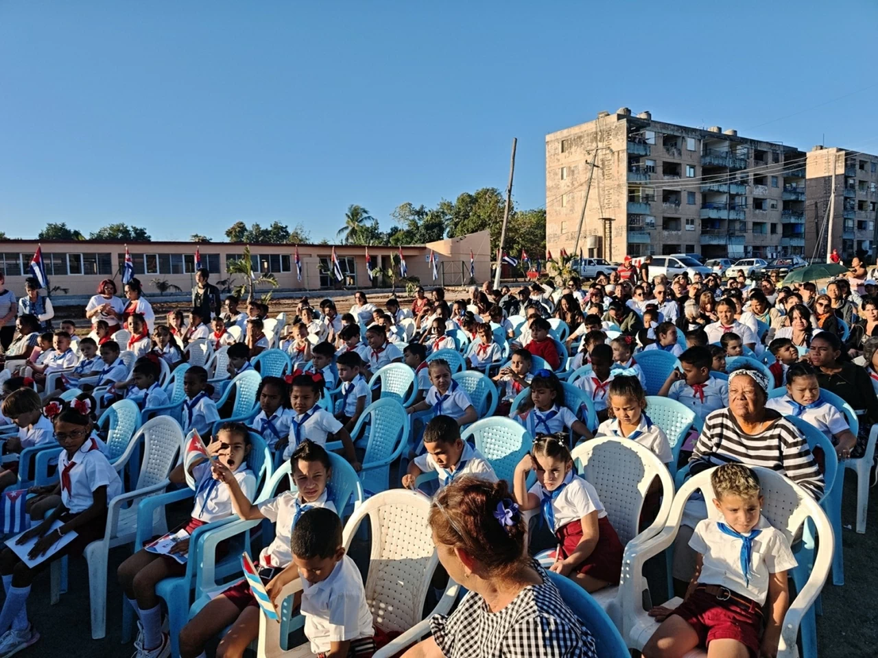 Inauguration of Vietnam-sponsored primary school in Ben Tre Village, Cuba