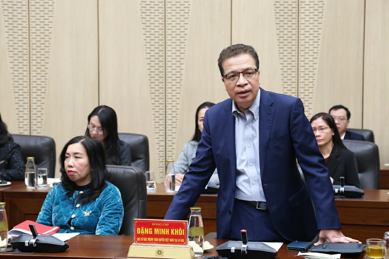 Ministry of Public Security hosts meeting with appointed Heads of Vietnamese Diplomatic Missions abroad