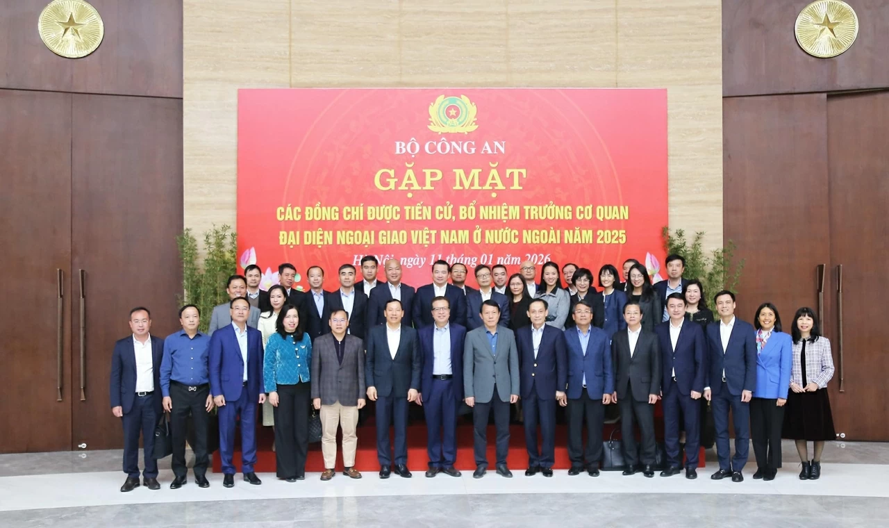 Ministry of Public Security hosts meeting with appointed Heads of Vietnamese Diplomatic Missions abroad
