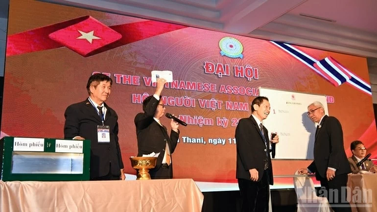 Congress of Vietnamese Association in Thailand for the 2026-2028 term successfully concludes