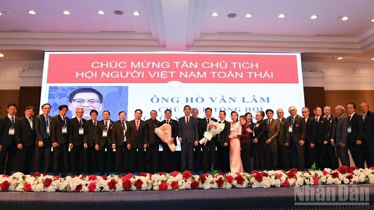 Congress of Vietnamese Association in Thailand for the 2026-2028 term successfully concludes