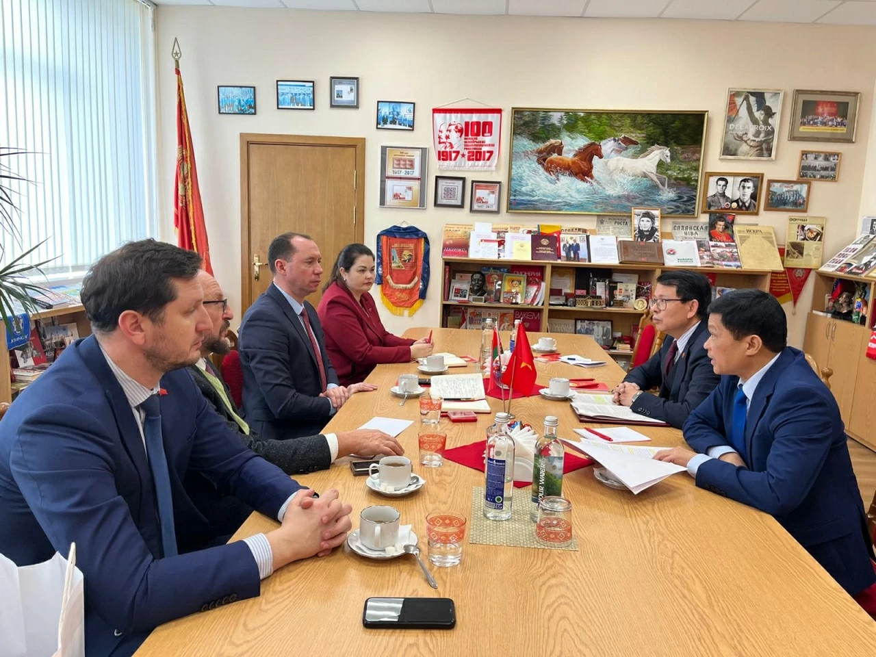 Vietnam Embassy in Belarus shares information on the 14th National Party Congress