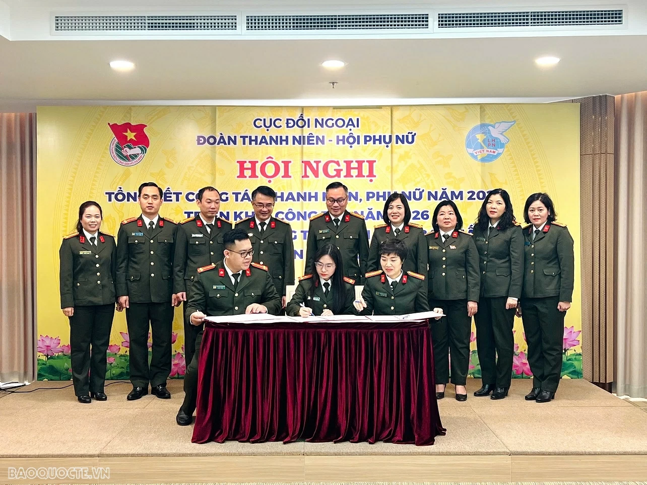 The Department of Foreign Relations, Ministry of Public Security implements the 'Three Best' emulation movement