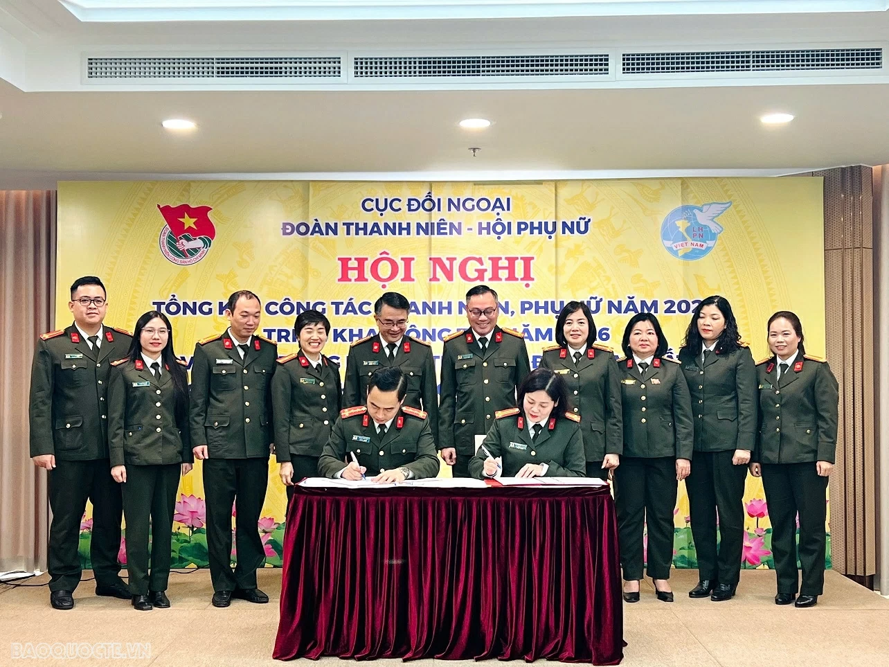 The Department of Foreign Relations, Ministry of Public Security implements the 'Three Best' emulation movement