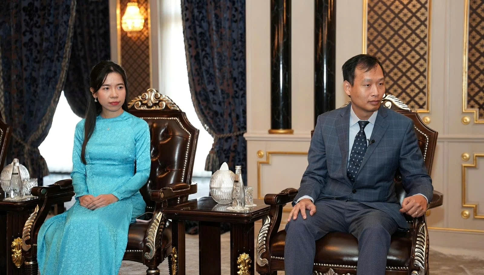 Ambassador Nguyen Nam Duong presents Credentials to the Chairman of the Presidential Council of Libya