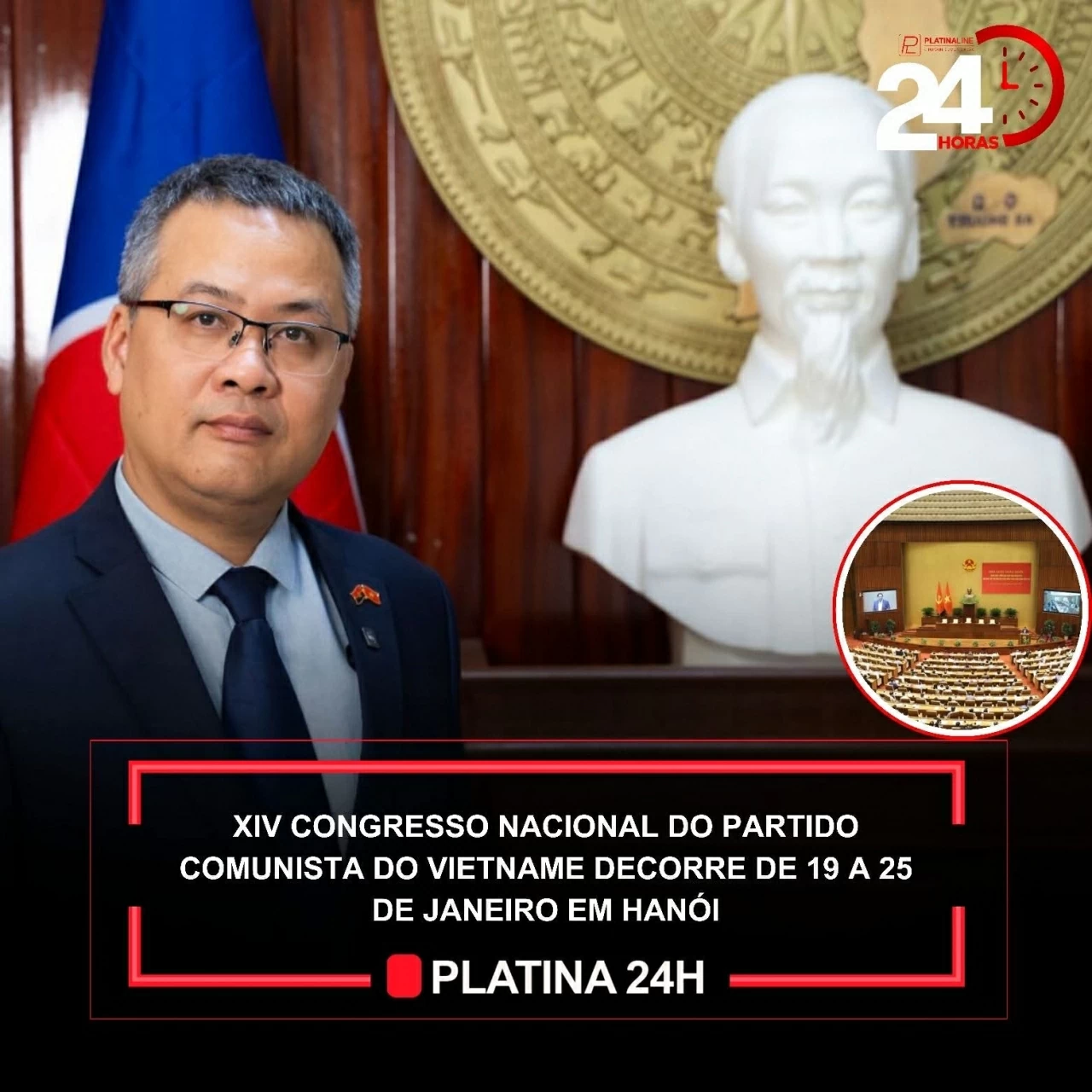 14th National Party Congress: Ambassador Duong Chinh Chuc addresses Angolan media on the significance of this landmark event 14th National Party Congress: Ambassador Duong Chinh Chuc addresses Angolan media on the significance of this landmark event