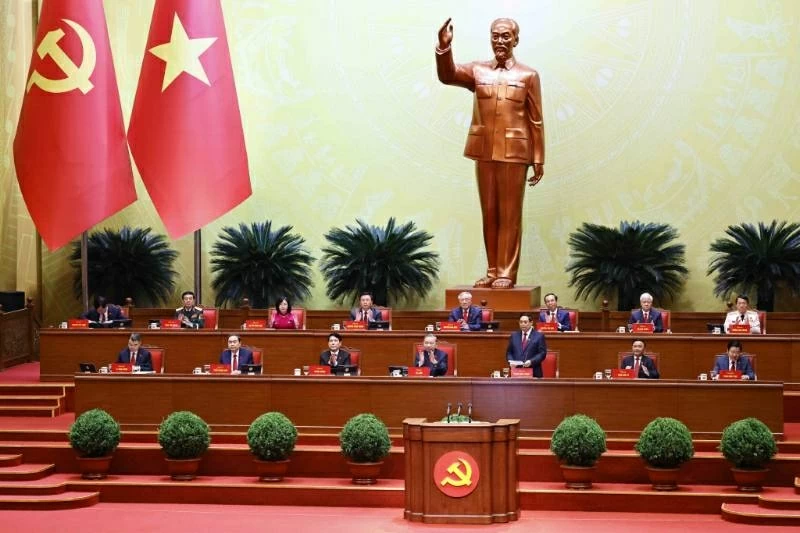 14th National Party Congress: Opening Session convenes at the National Convention Centre