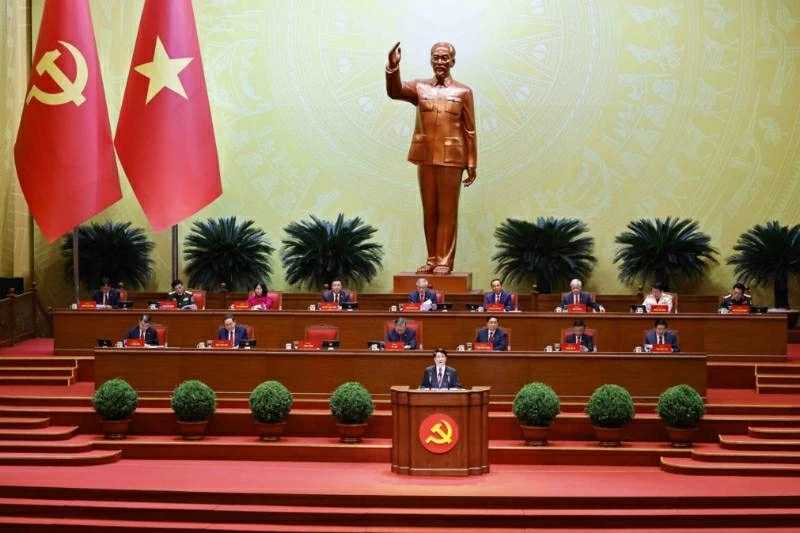 14th National Party Congress: Opening Session convenes at the National Convention Centre
