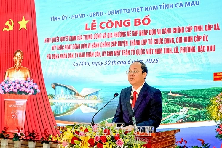 14th National Party Congress: Mobilizing resources, unlocking potential and advantages as Ca Mau's driving force in the new era