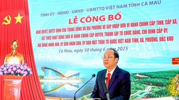 14th National Party Congress: Mobilizing resources, unlocking potential and advantages as Ca Mau's driving force in the new era