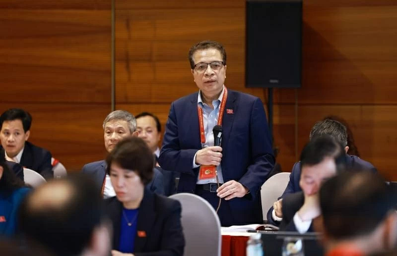 14th National Party Congress: Delegates hold group discussions on the afternoon of January 20