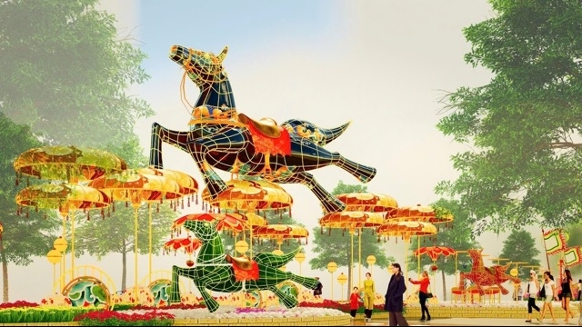 Nguyen Hue Flower Street for Tet Binh Ngo 2026: A Convergence of Spring, Ho Chi Minh City' steady rise