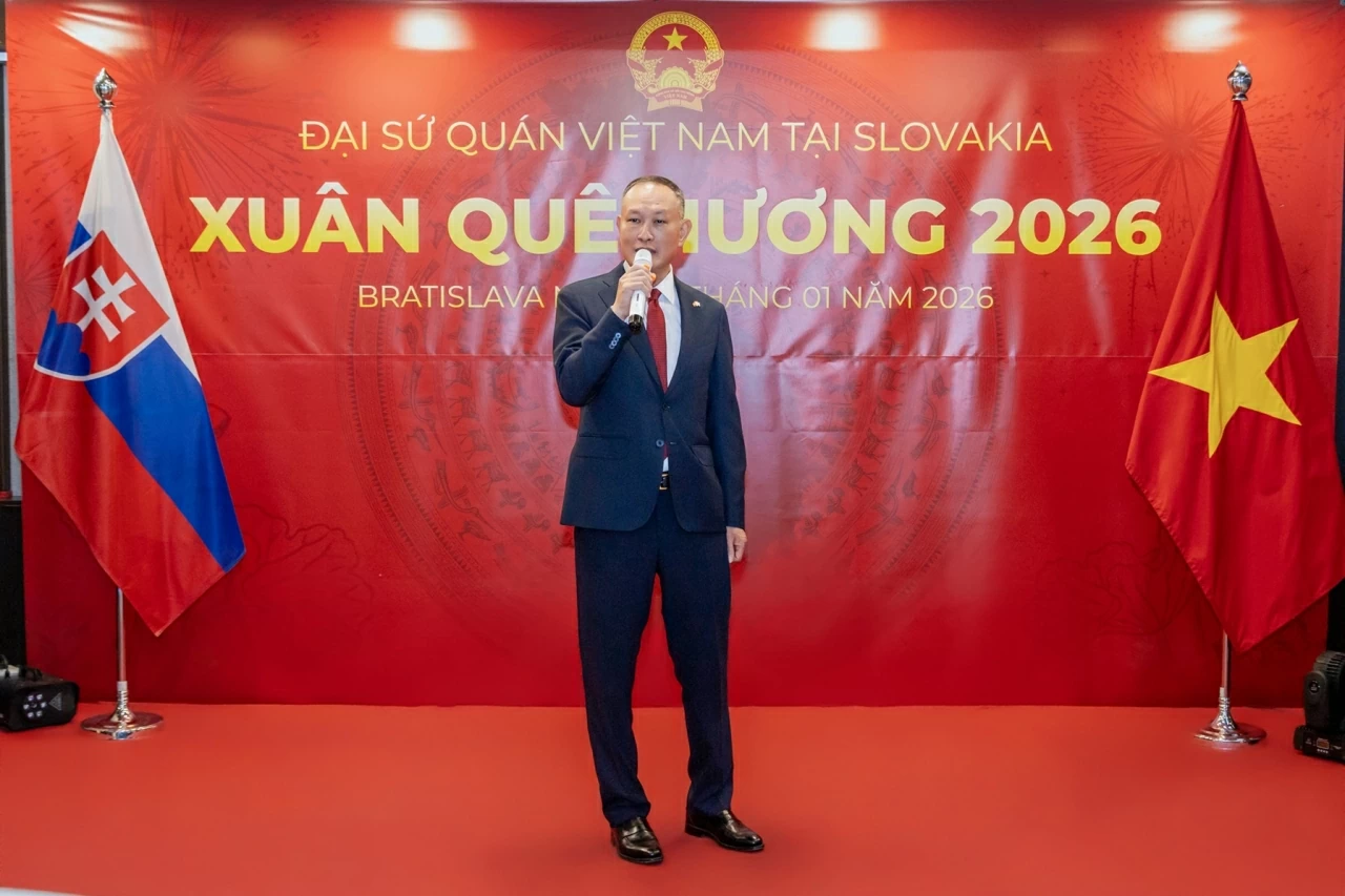 Homeland Spring 2026 spreads warm atmosphere to Vietnamese community in Slovakia