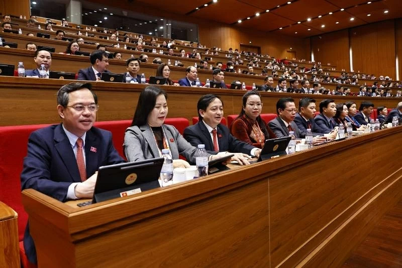 14th National Party Congress: Plenary Session discusses Congress documents