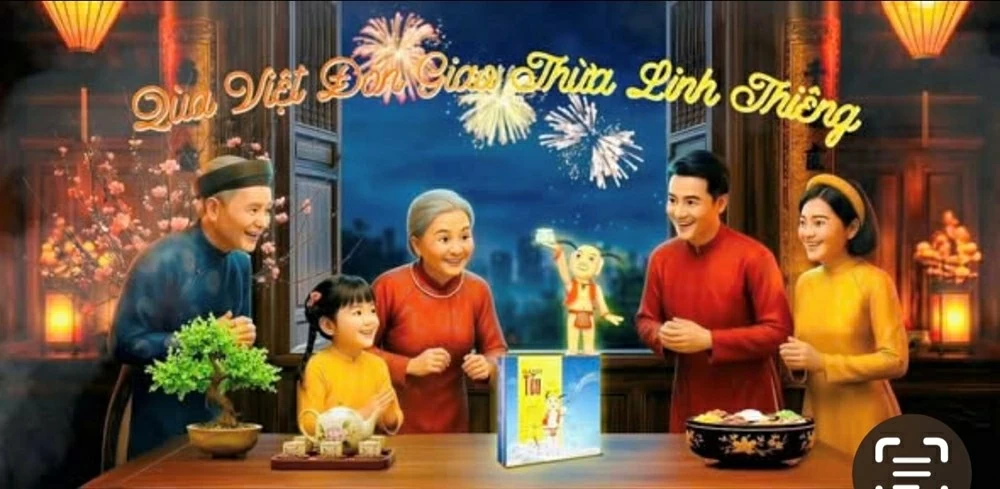Chu Teu tells the story of Vietnamese Tet through 3D animation
