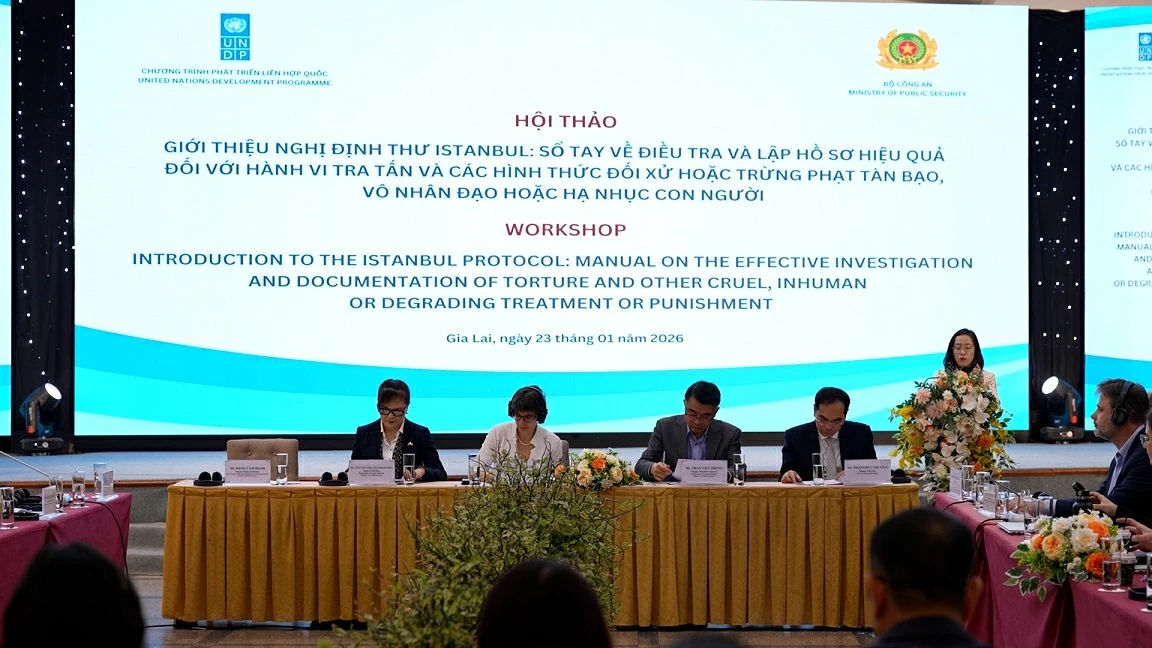 Workshop introducing the Istanbul Protocol: Vietnam's practical step in implementing the Convention Against Torture