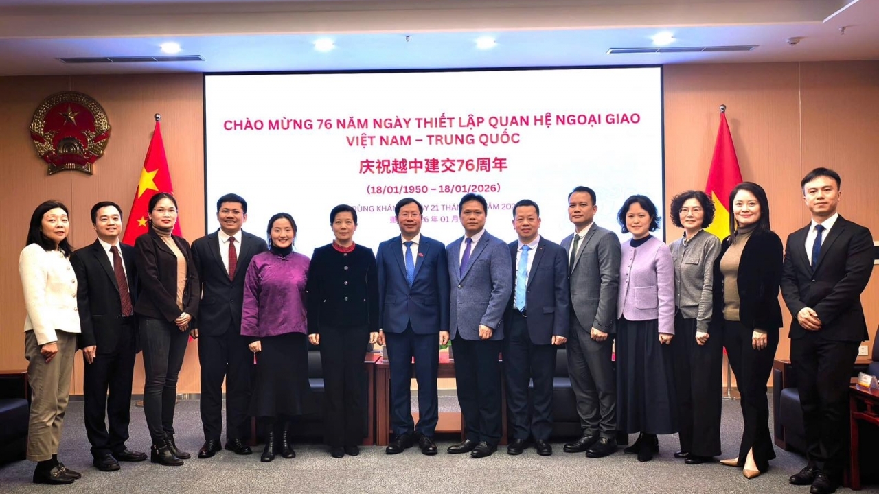 Celebrating 76 years of Vietnam-China diplomatic relations in Chongqing