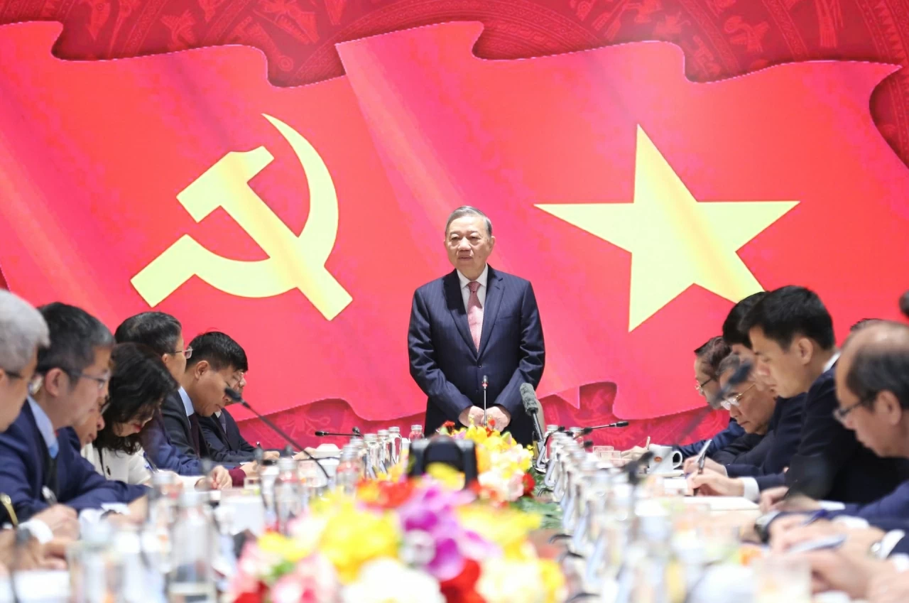 General Secretary To Lam Works with Ambassadors, Heads of Vietnamese Diplomatic Missions
on implementing the 14th Congress Resolution