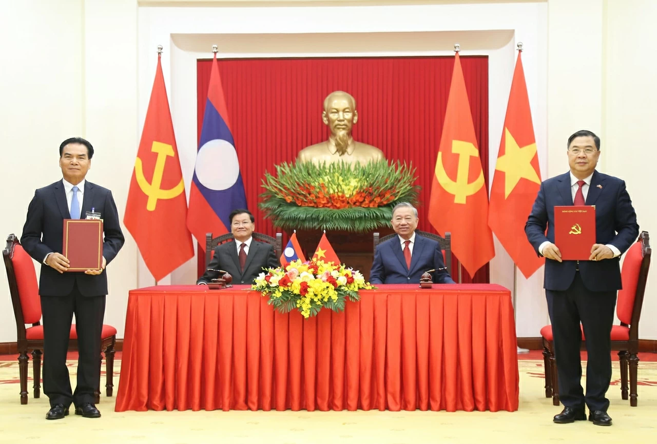 General Secretary To Lam's visit to Laos: Special political trust paves the way for new heights in bilateral ties General Secretary To Lam's visit to Laos: Special political trust paves the way for new heights in bilateral ties