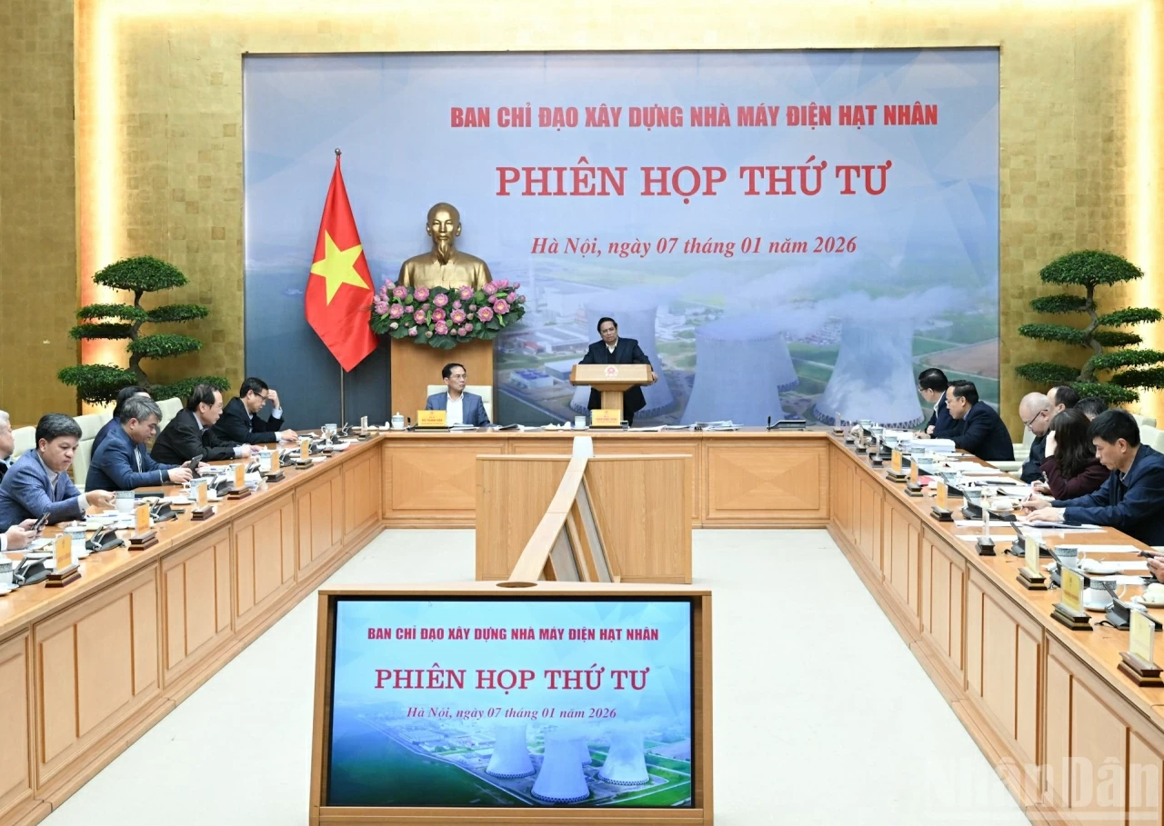 Prime Minister Pham Minh Chinh: Nuclear power plant construction considered a major strategic project with long-term vision