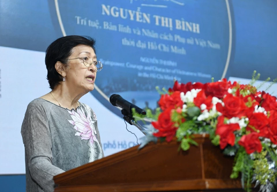 Opening of the special exhibition: 'Nguyen Thi Binh - Wisdom, courage, and character of Vietnamese women in the Ho Chi Minh era'
