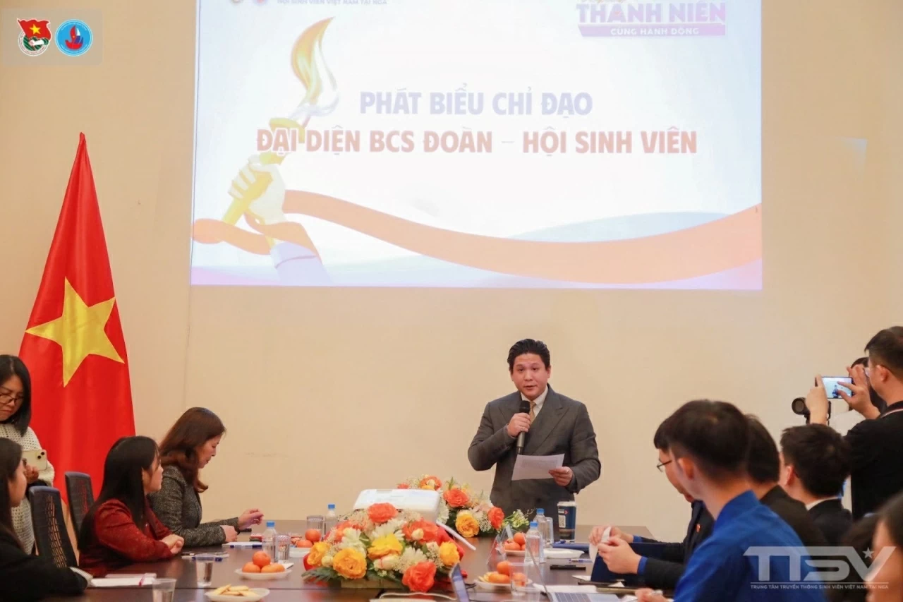 Vietnamese youth in Russia unite to celebrate the success of the 14th National Party Congress
