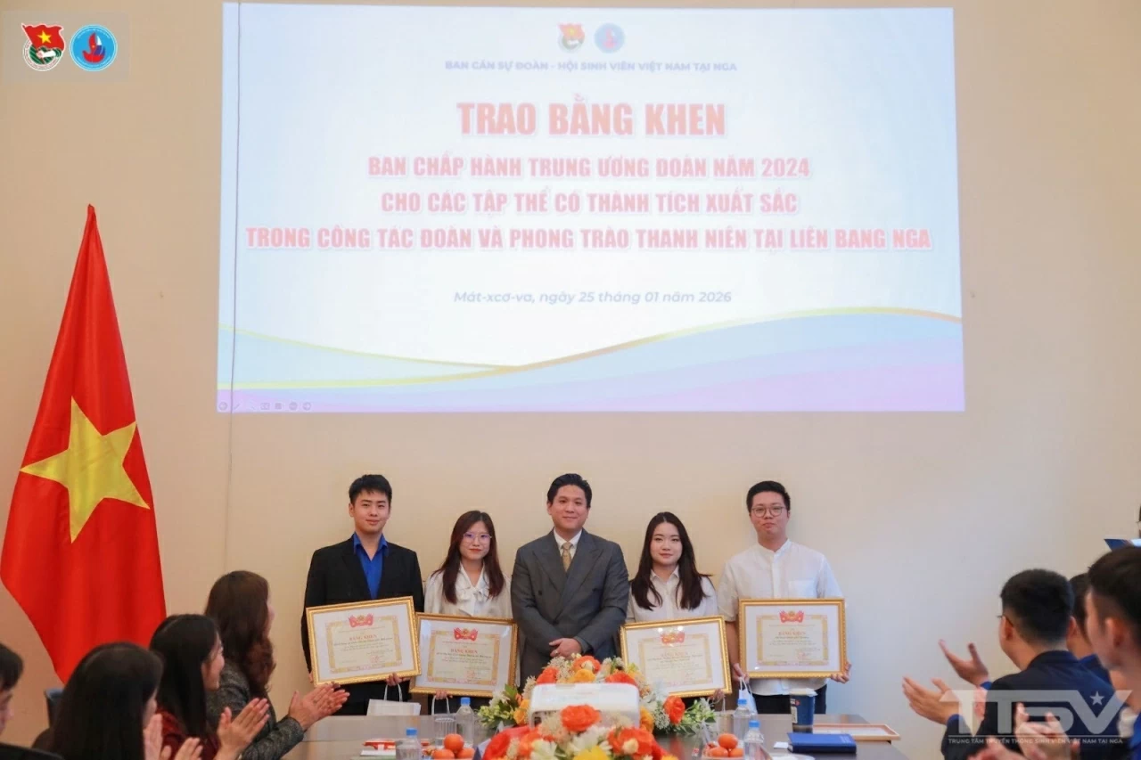 Vietnamese youth in Russia unite to celebrate the success of the 14th National Party Congress