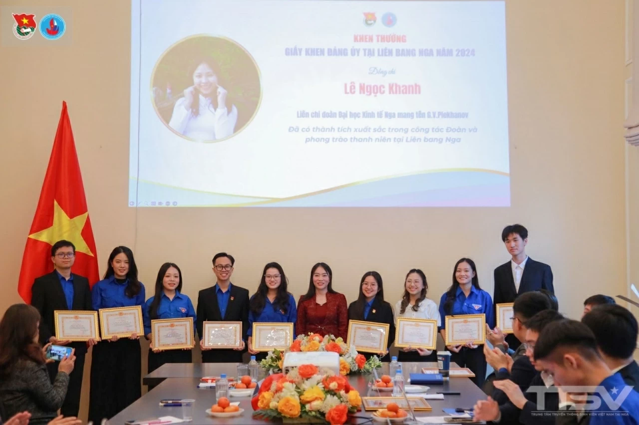 Vietnamese youth in Russia unite to celebrate the success of the 14th National Party Congress