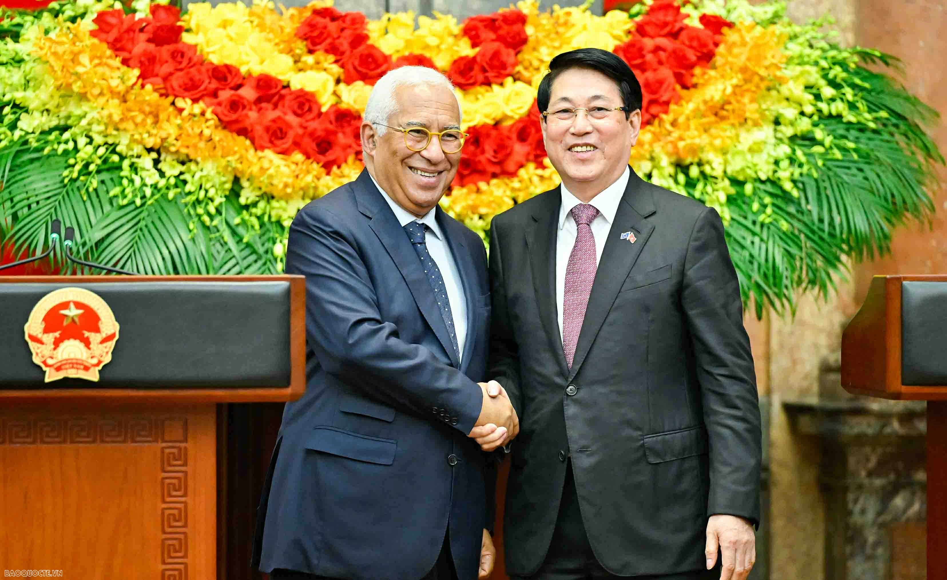 President Luong Cuong, European Council President António Costa hold talks, outline six key orientations for Vietnam-EU ties