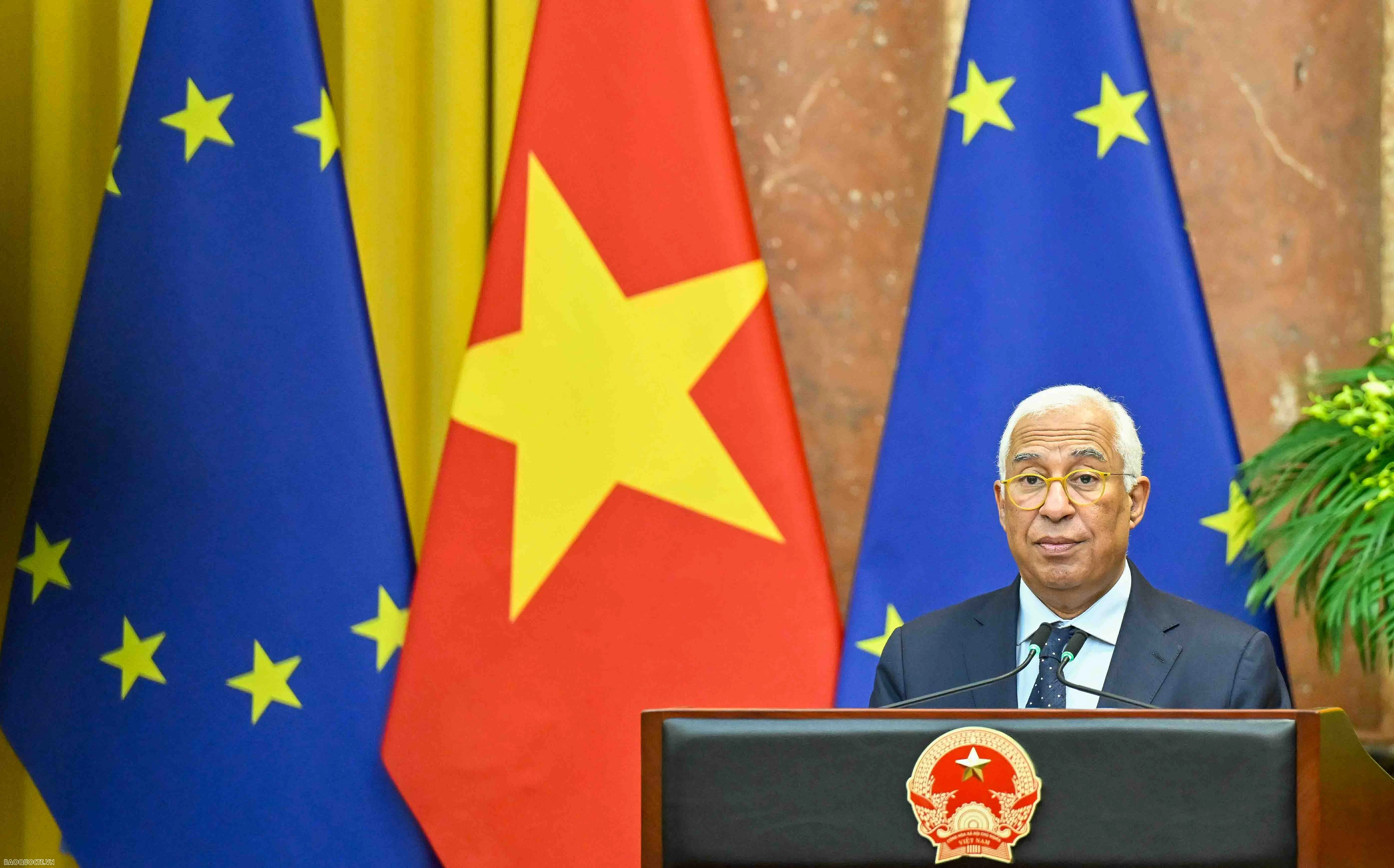 President Luong Cuong, European Council President António Costa hold talks, outline six key orientations for Vietnam-EU ties