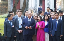 European Council President António Costa visits Van Mieu – Quoc Tu Giam and Metro Line 3 Project